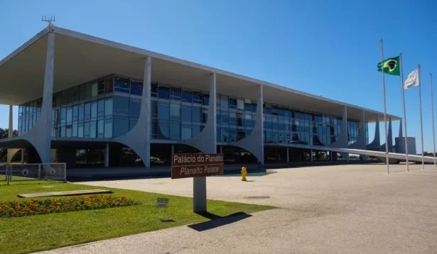 Palácio do Planalto em Brasília, sede do governo brasileiro