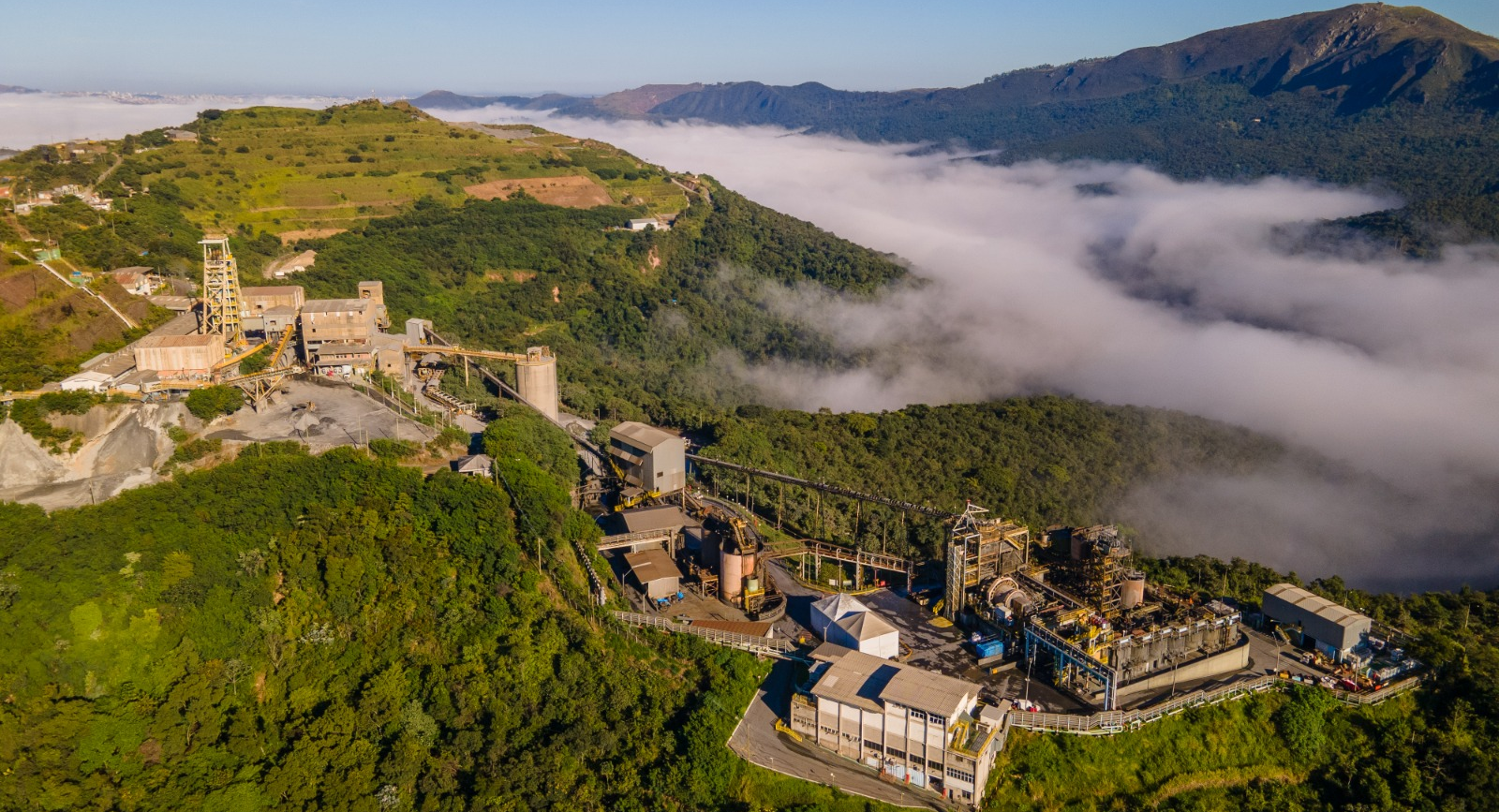 Mina Cuiabá, em Sabará, da AngloGold Ashanti, é a maior mina subterrânea do Brasil