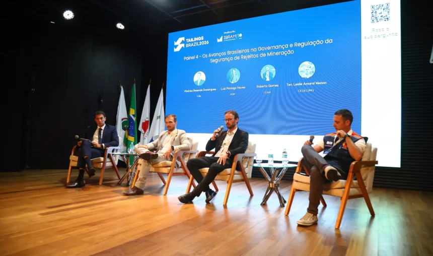 Especialistas em painel do evento Tailings Brazil 2026