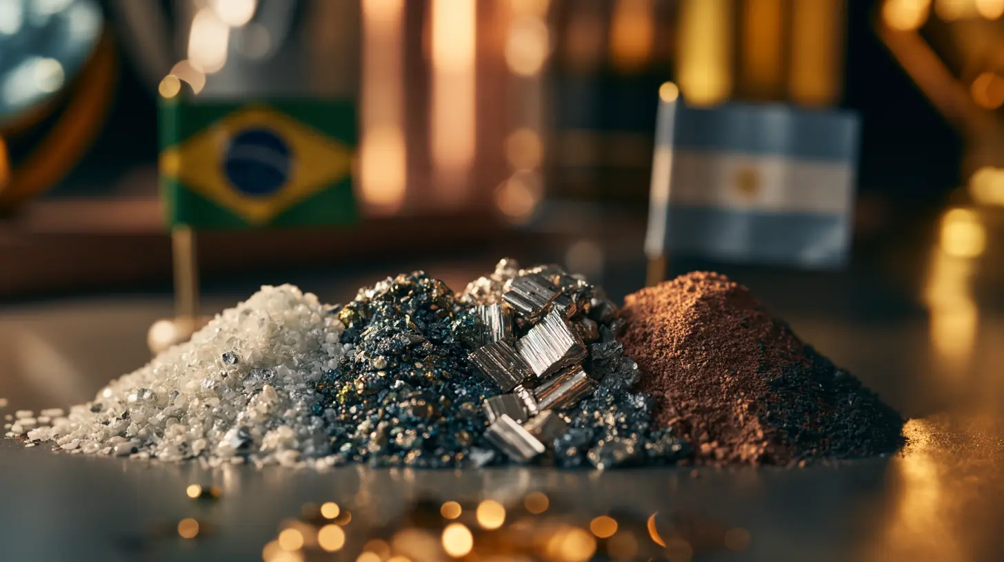 estratégias para liderar minerais críticos